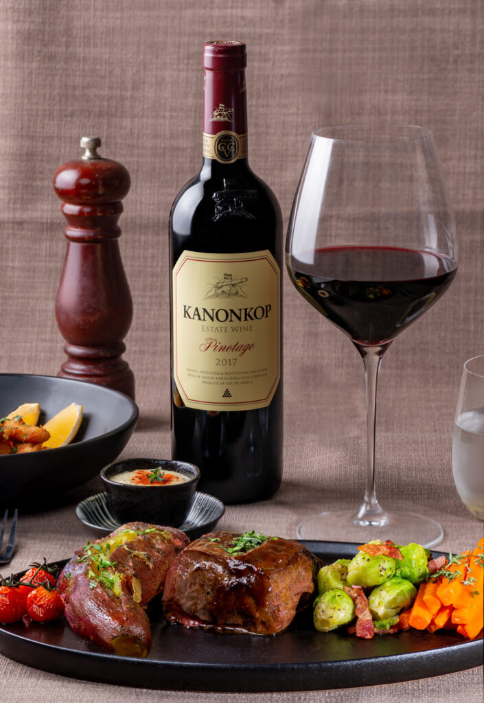 Wines like Kanonkop make South Africa vintage wines unique.